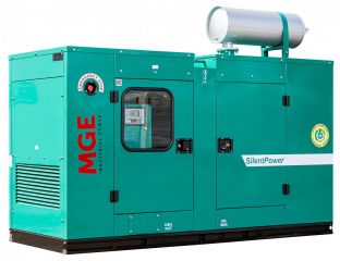 Дизельный генератор MGE P640CS в кожухе