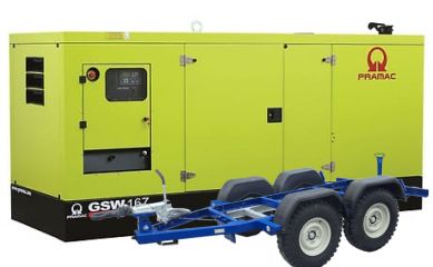 Дизельный генератор Pramac GSW 167 P 400V