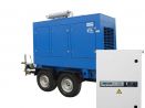 ССМ ЭД-120-Т400-2РКМ2 в шумозащитном кожухе на шасси с АВР